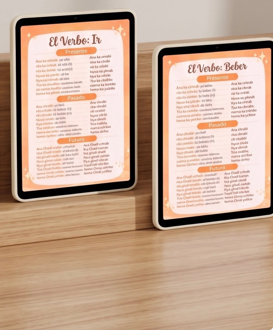 Pack de 3 E-books de Darija — Vocabulario, Gramática y Conversaciones