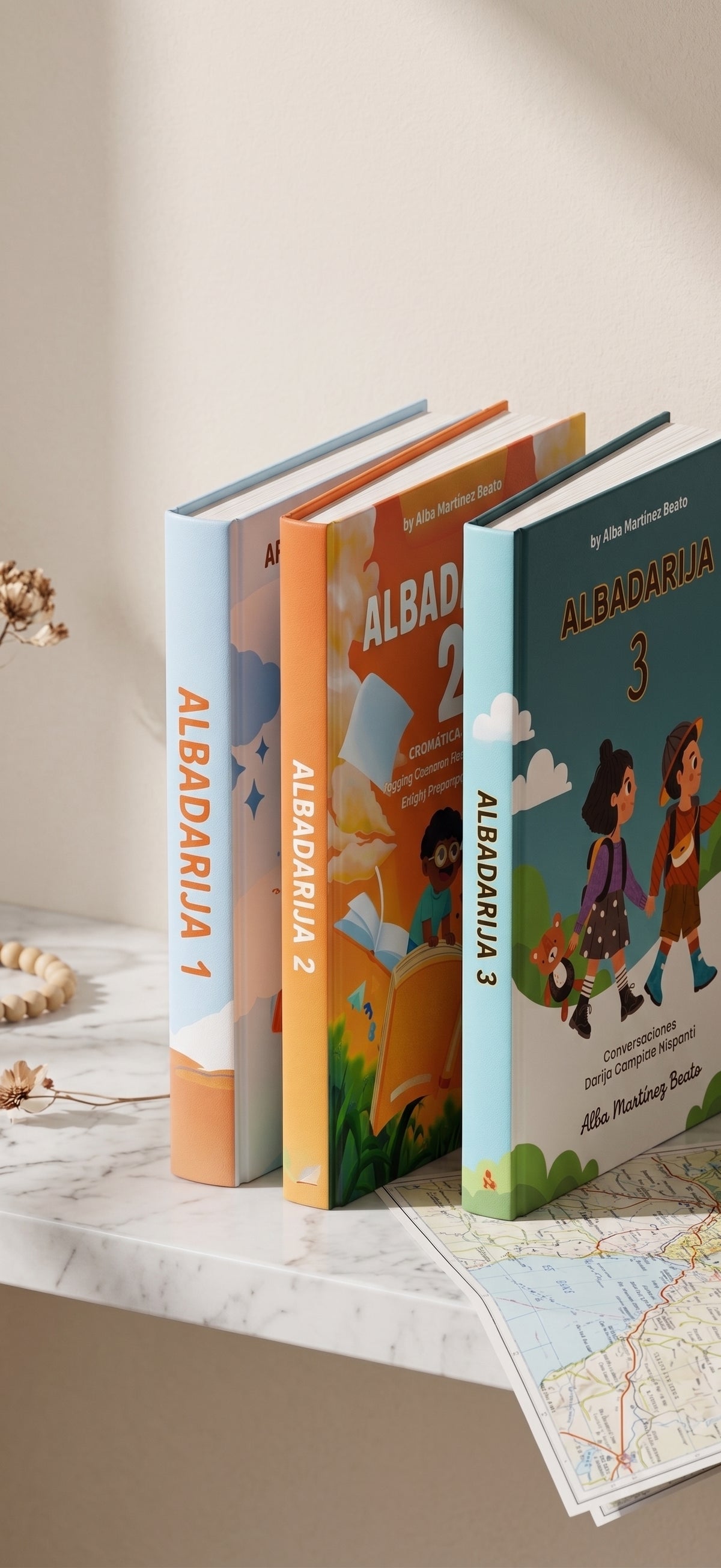 Pack de 3 E-books de Darija — Vocabulario, Gramática y Conversaciones