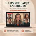 Curso de Darija en Directo con Alba — 6 Meses · De Cero a B1