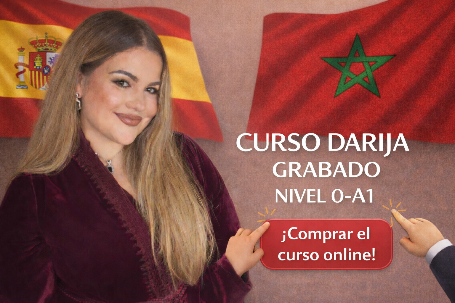 CURSO DARIJA GRABADO 0-A1